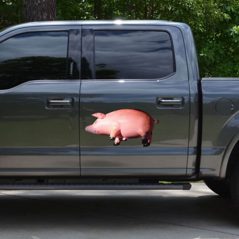 Pink Floyd Inflatable Pig Sticker Decal