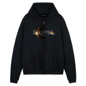 Eclipse Pink Floyd Dark Side Of The Moon 2024 Front Hoodie Black - OtherBrick