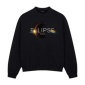 Eclipse Pink Floyd Dark Side Of The Moon 2024 Front Sweatshirt Black - OtherBrick