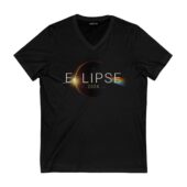 Eclipse Pink Floyd Dark Side Of The Moon 2024 Front Vneck Black - OtherBrick