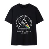 Eclipse Space Agency Exploration Of Tdsotm Mission Control London Front Tshirt Black - OtherBrick