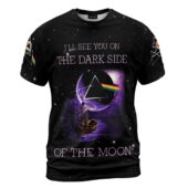 Ill See You On The Dark Side Of The Moon Brain Damage Pink Floyd Shirt Front - OtherBrick