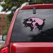 Pink Floyd Flying Pig Animals Car Decal3 - OtherBrick