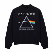 Pink Floyd The Dark Side Of The Moon Front Sweatshirt Black - OtherBrick