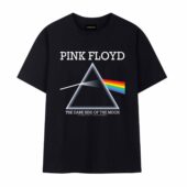 Pink Floyd The Dark Side Of The Moon Front Tshirt Black - OtherBrick
