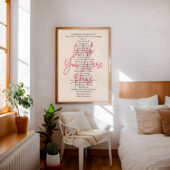 Pink Floyd Wish You Were Here Lyric Poster 3 - OtherBrick