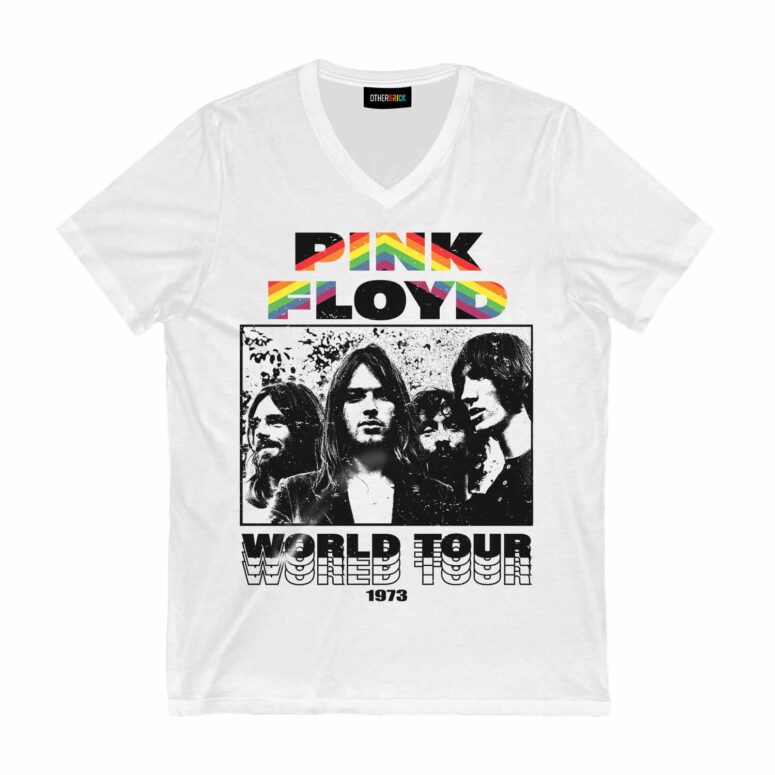 Pink Floyd World Tour 1973 Vintage Shirt Pink Floyd World Tour 1973 Vintage Shirt