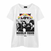 Pink Floyd World Tour 1973 Vintage Front Wtee White - OtherBrick