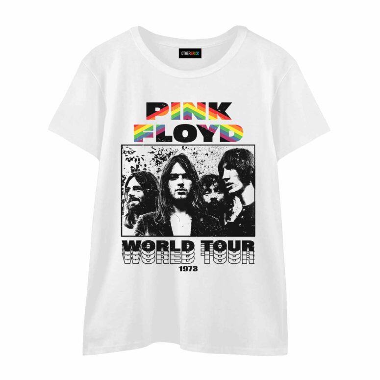 Pink Floyd World Tour 1973 Vintage Shirt Pink Floyd World Tour 1973 Vintage Shirt