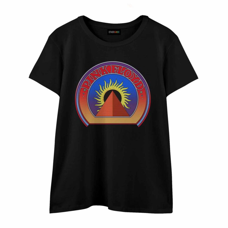 Pyramid Sunrise Eclipse 1972 Dark Side of the Moon Tour Shirt Pyramid Sunrise Eclipse 1972 Dark Side of the Moon Tour Shirt
