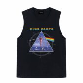 Shine On You Crazy Diamond Dark Side Of The Moon Pink Floyd Front Tank Black - OtherBrick