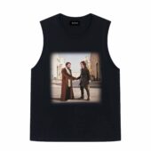 Shine On You Crazy Jedi Wish You Were Here Pink Floyd Front Tank Black - OtherBrick
