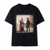 Shine On You Crazy Jedi Wish You Were Here Pink Floyd Front Tshirt Black - OtherBrick