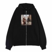 Shine On You Crazy Jedi Wish You Were Here Pink Floyd Front Ziphoodie Black - OtherBrick