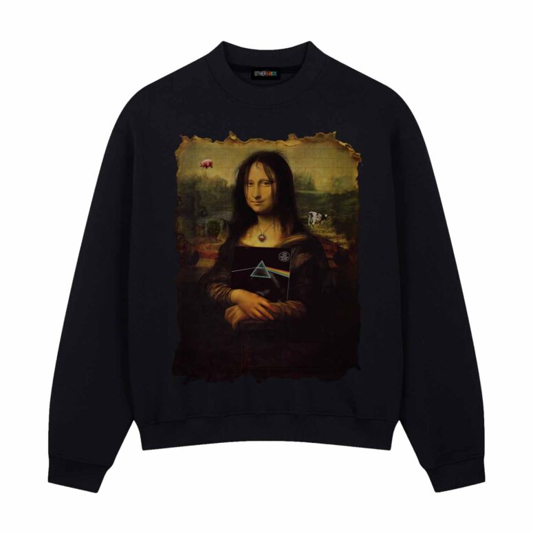 Pink Floyd TDSOTM Vinyl Disk Animals Atom Heart Mother Monalisa Parody Shirt Pink Floyd TDSOTM Vinyl Disk Animals Atom Heart Mother Monalisa Parody Shirt