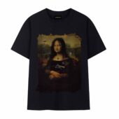 Tdsotm Vinyl Disk Animals Atom Heart Mother Monalisa Front Tshirt Black - OtherBrick