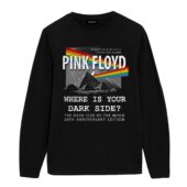 Where Is Your Dark Side Of The Moon 30th Anniversary Front Longsleeve Black - OtherBrick