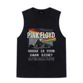 Where Is Your Dark Side Of The Moon 30th Anniversary Front Tank Black - OtherBrick