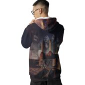 Hoodie Back Animals Pink Floyd Members Memory Battersea Power Station - OtherBrick