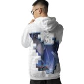 Hoodie Back Pink Floyd In The Wall Broken Illustration - OtherBrick