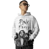 Hoodie Front Pink Floyd The Wall Richard Nick Roger David - OtherBrick