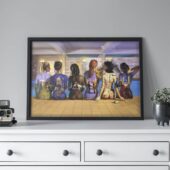 Ph1 Pink Floyd Back Art Catalog Watercolor Painting Poster - OtherBrick