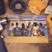 Ph3 Pink Floyd Back Art Catalog Watercolor Painting Poster - OtherBrick