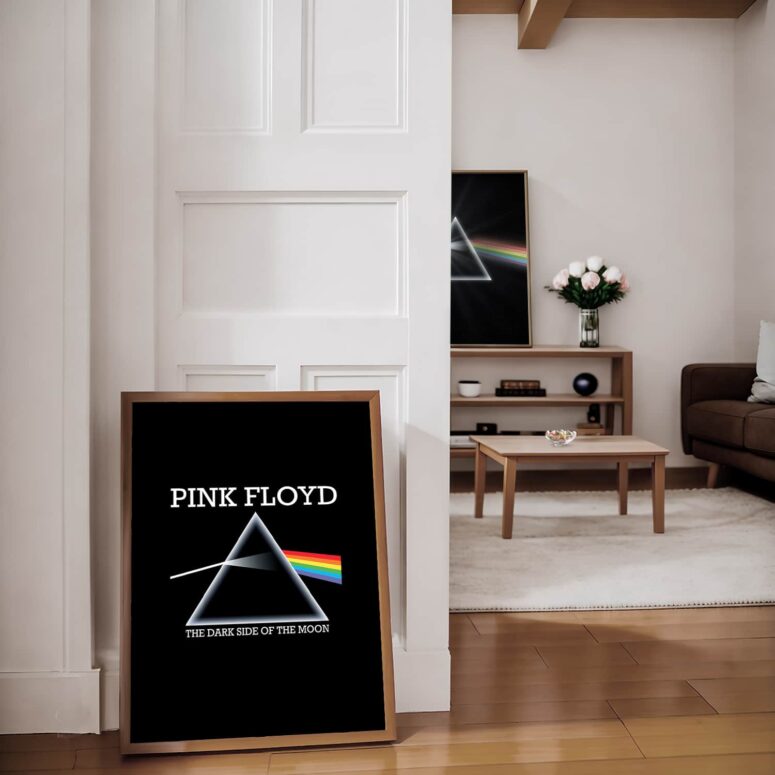 Pink Floyd The Dark Side Of The Moon Album Poster Pink Floyd The Dark Side Of The Moon Album Poster
