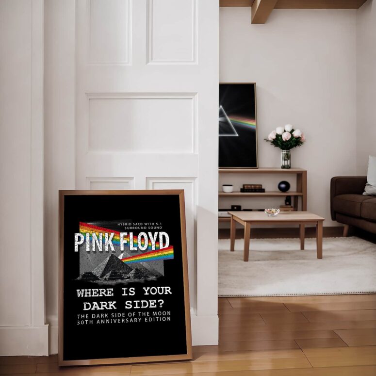 Where Is Your Dark Side Of The Moon 30th Anniversary Poster