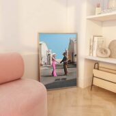 Pv11 Barbenheimer Pink Floyd Wish You Were Here Poster - OtherBrick