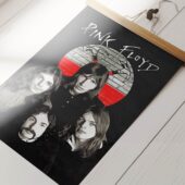 Pv1 Pink Floyd Members The Wall 1969 Poster - OtherBrick