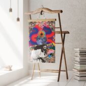 Pv2 David Gilmour Trippy Artwork Pink Floyd Poster - OtherBrick