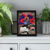 Pv4 David Gilmour Trippy Artwork Pink Floyd Poster - OtherBrick
