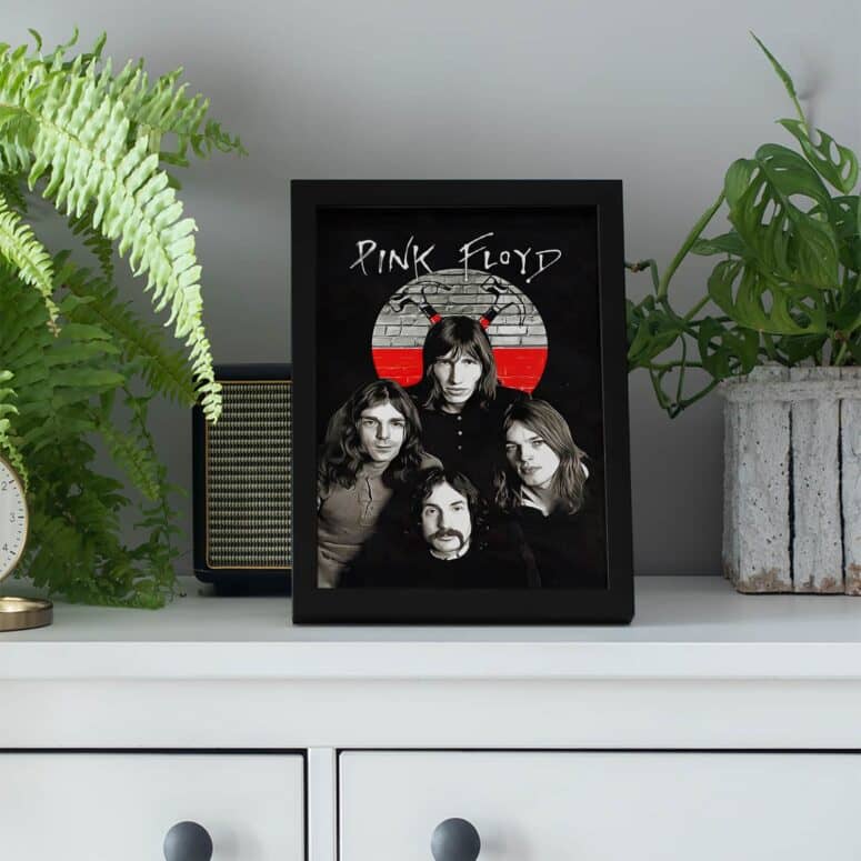 Pink Floyd Members The Wall 1969 Poster Pink Floyd Members The Wall 1969 Poster