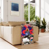 Pv5 David Gilmour Trippy Artwork Pink Floyd Poster - OtherBrick