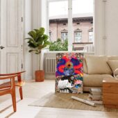 Pv6 David Gilmour Trippy Artwork Pink Floyd Poster - OtherBrick