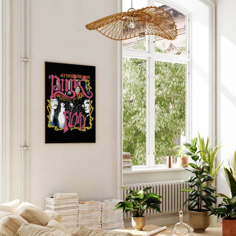 Pink Floyd Set the Controls for the Heart of the Sun Poster