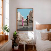 Pv8 Barbenheimer Pink Floyd Wish You Were Here Poster - OtherBrick