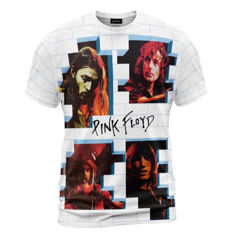 Pink Floyd in The Wall Broken Illustration Shirt