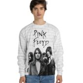 Sweater Front Pink Floyd The Wall Richard Nick Roger David - OtherBrick