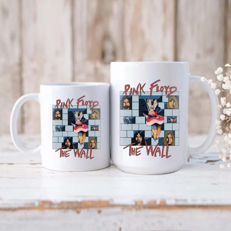1980 Pink Floyd The Wall Tour Vintage Mug