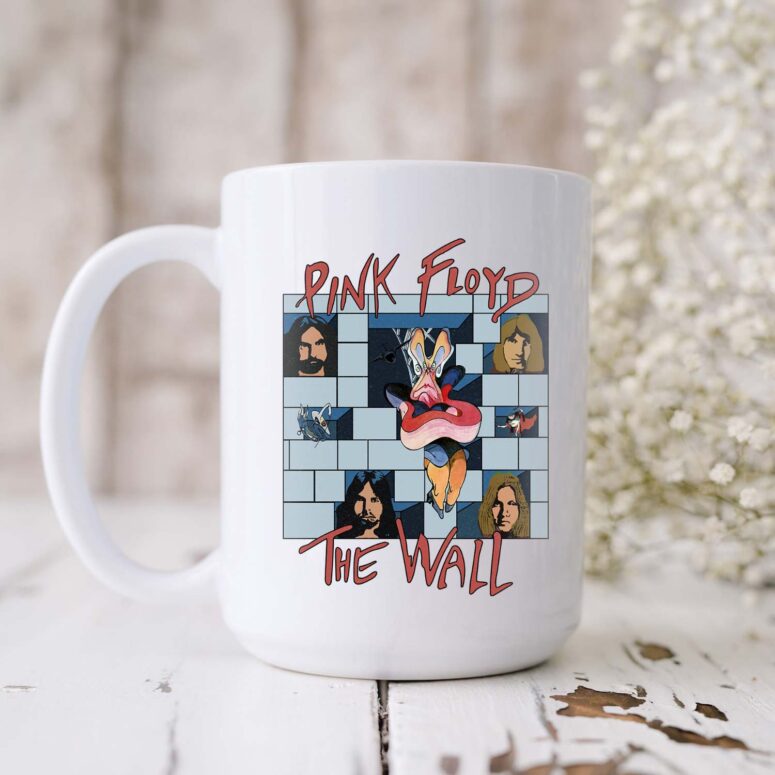 1980 Pink Floyd The Wall Tour Vintage Mug