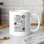 Album Doodle Collage Tdsotm Brain Damage Echoes Money Pink Floyd Mug 2 - OtherBrick