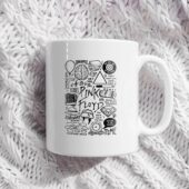 Album Doodle Collage Tdsotm Brain Damage Echoes Money Pink Floyd Mug 3 - OtherBrick