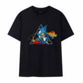 Alice In Wonderland Dark Side Of The Moon Front Tshirt Black - OtherBrick