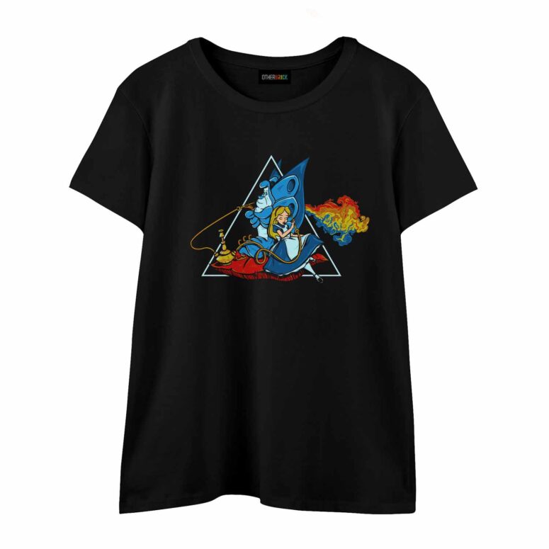 Alice In Wonderland Dark Side Of The Moon Pink Floyd Shirt Alice In Wonderland Dark Side Of The Moon Pink Floyd Shirt