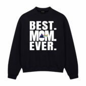 Best Mom Ever Dark Side Of The Moon Pink Floyd Front Sweatshirt Black - OtherBrick