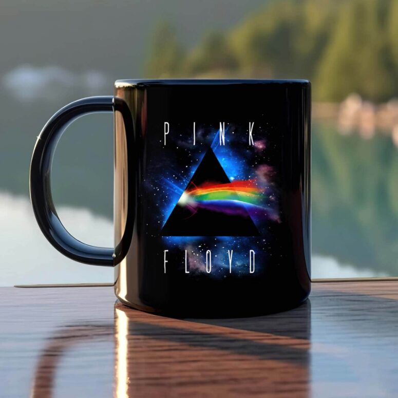 Cosmic Dark Side Of The Moon Pink Floyd Mug