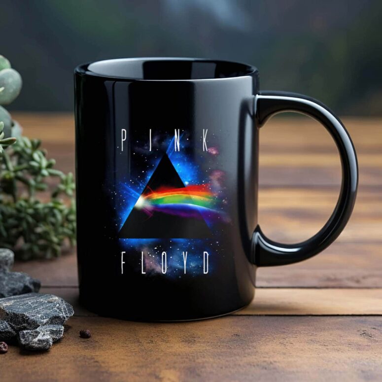 Cosmic Dark Side Of The Moon Pink Floyd Mug