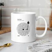 Dark Side Of The Moon Turntables Vinyl Lyric White Mug 2 - OtherBrick